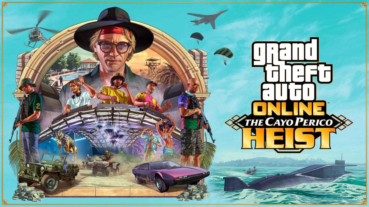 Real GTA Online screenshot showing The Cayo Perico Heist