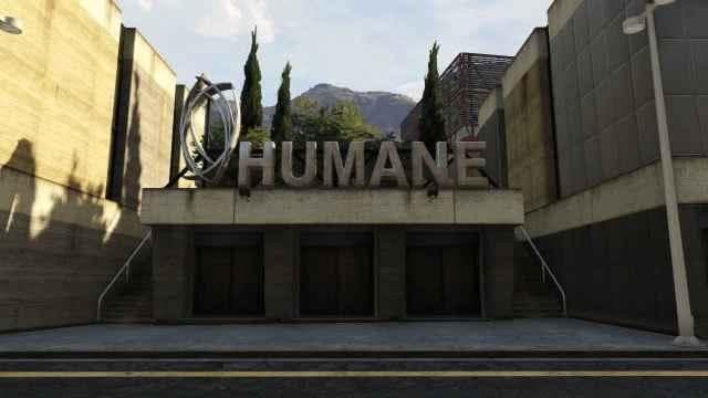 Real GTA Online screenshot showing The Humane Labs Raid