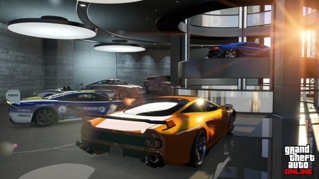 Real GTA Online screenshot of an Executive Office Garage