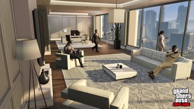 Real GTA Online screenshot of an Executive Office