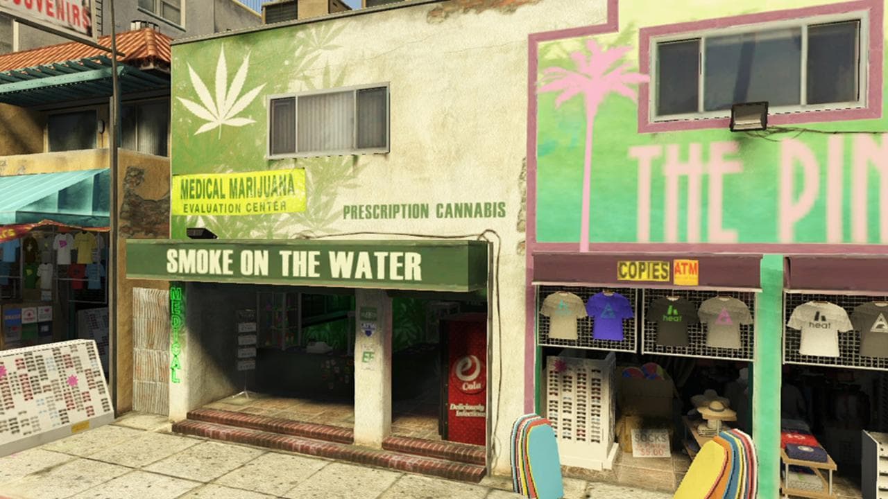 Real GTA Online screenshot representing the Money Fronts business network