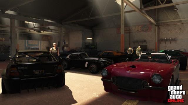 Real GTA Online screenshot of a Vehicle Warehouse